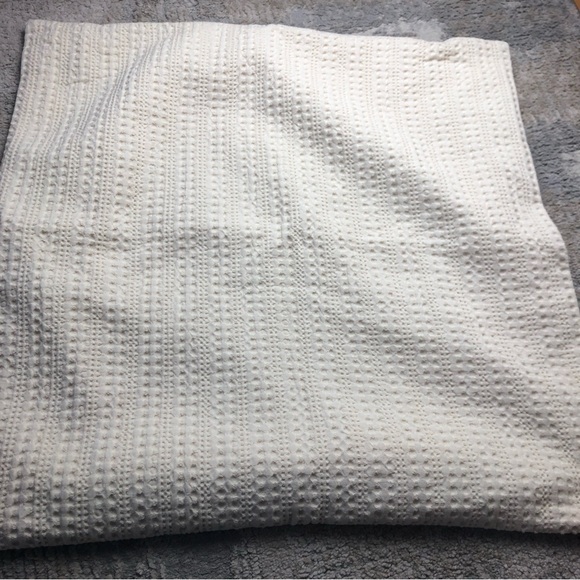 Pottery Barn Accents Pottery Barn Pillow Case Cover Texture Ivory